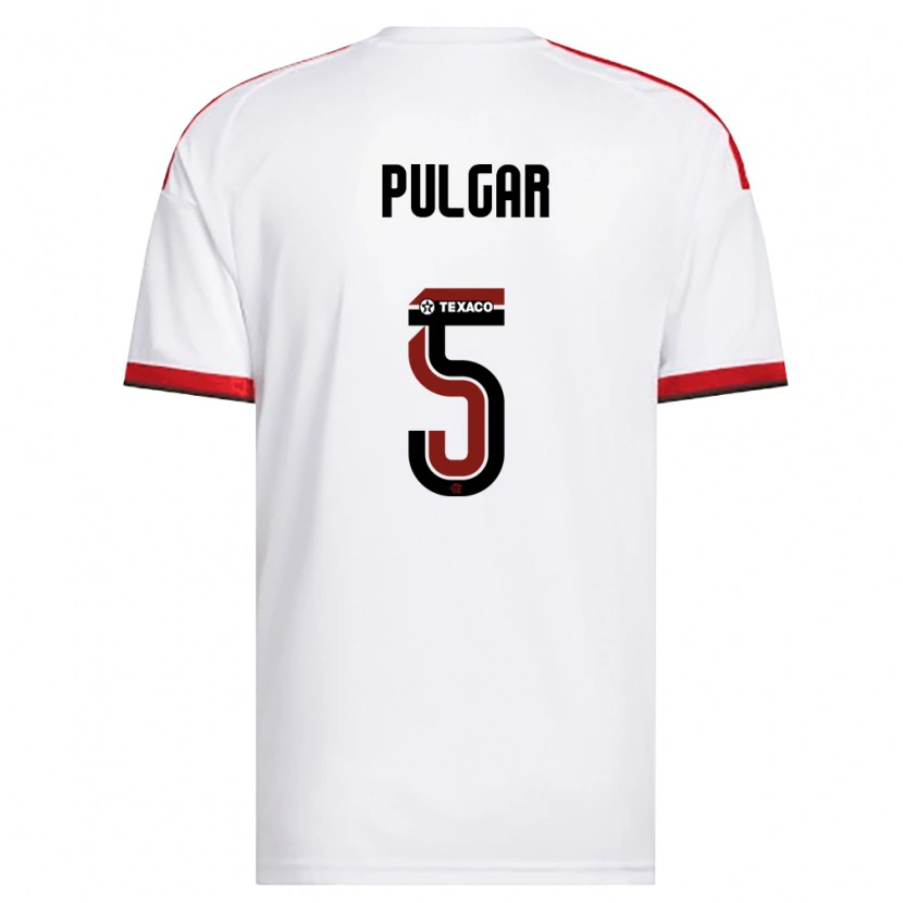 Danxen Damen Erick Pulgar #5 Weiß Rot Schwarz Auswärtstrikot Trikot 2026/27 T-Shirt Österreich