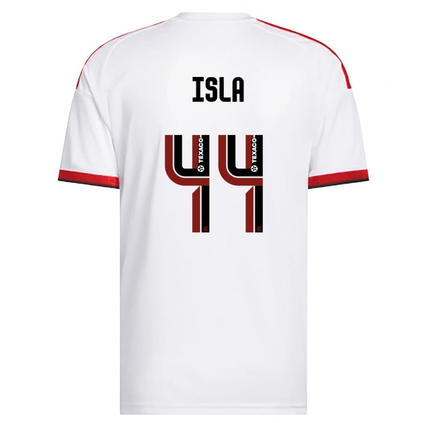 Danxen Damen Mauricio Isla #44 Weiß Rot Schwarz Auswärtstrikot Trikot 2026/27 T-Shirt Österreich