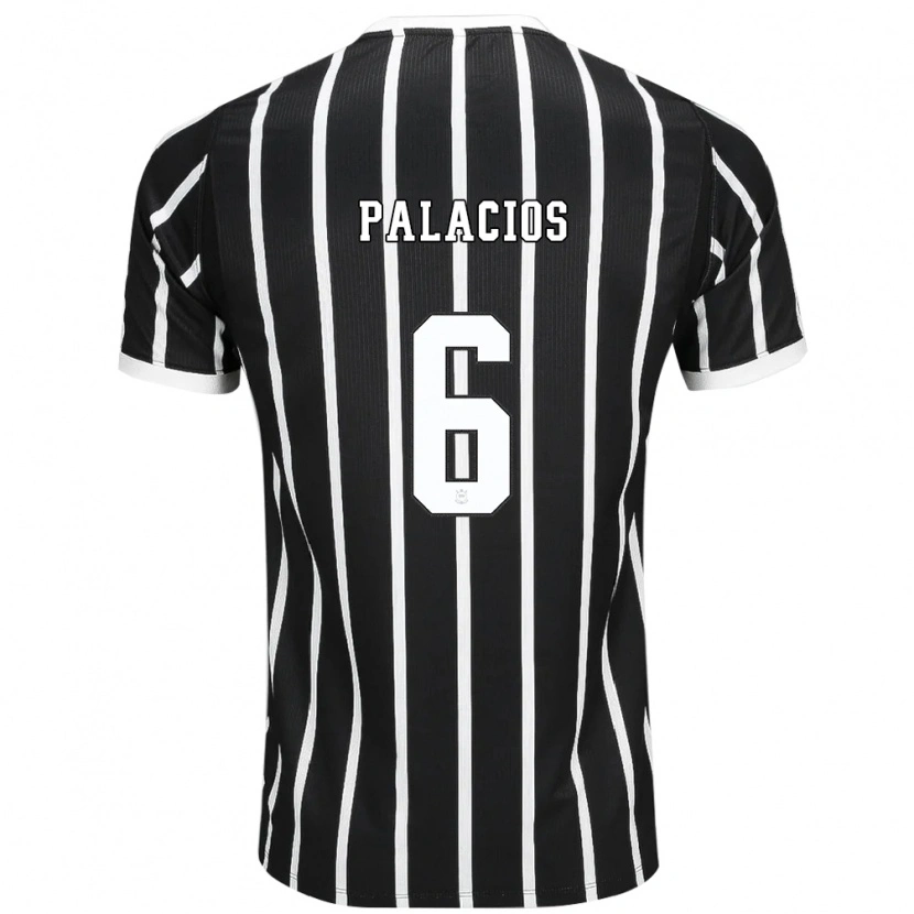 Danxen Damen Diego Palacios #6 Schwarz Weiß Rot Auswärtstrikot Trikot 2026/27 T-Shirt Österreich