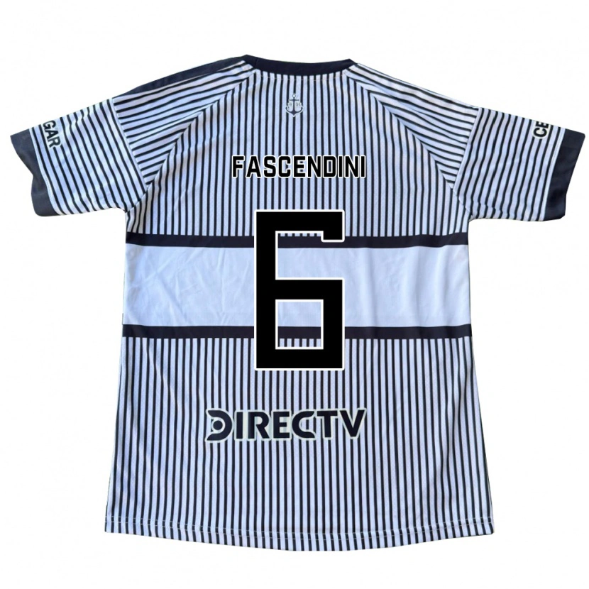 Danxen Damen Valentin Fascendini #6 Weiß Schwarz Gelb Auswärtstrikot Trikot 2026/27 T-Shirt Österreich