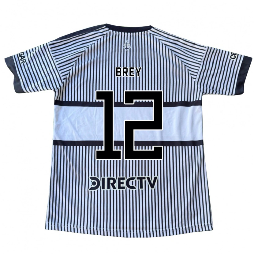 Danxen Damen Leandro Brey #12 Weiß Schwarz Gelb Auswärtstrikot Trikot 2026/27 T-Shirt Österreich