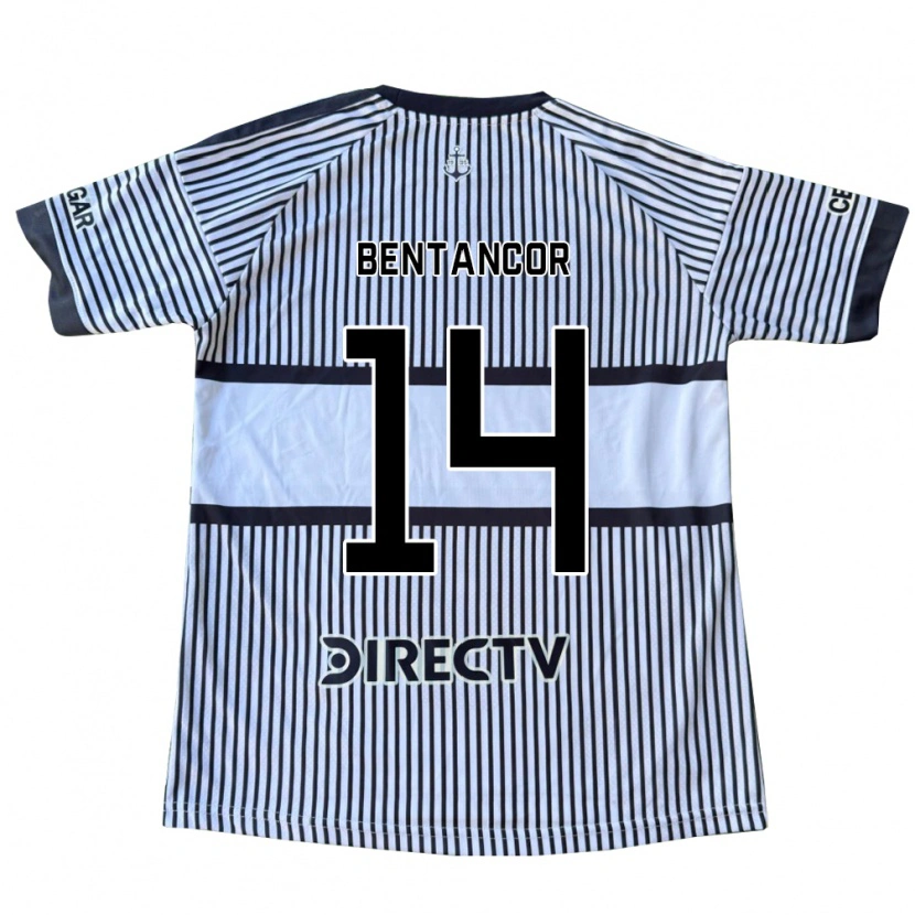 Danxen Damen Thomás Bentancor #14 Weiß Schwarz Gelb Auswärtstrikot Trikot 2026/27 T-Shirt Österreich