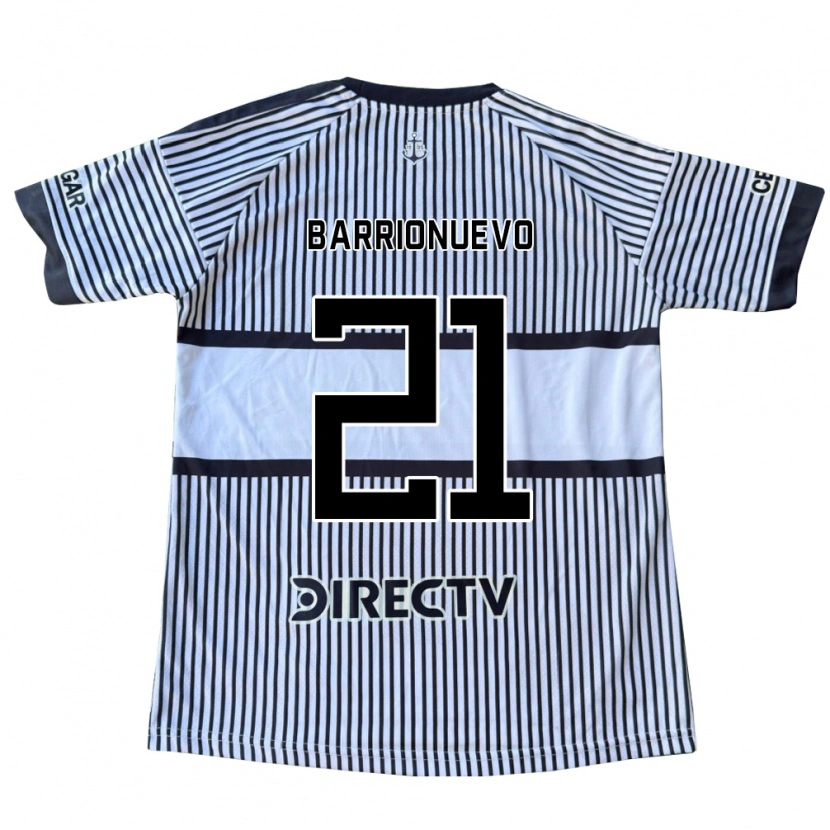 Danxen Damen Emiliano Barrionuevo #21 Weiß Schwarz Gelb Auswärtstrikot Trikot 2026/27 T-Shirt Österreich