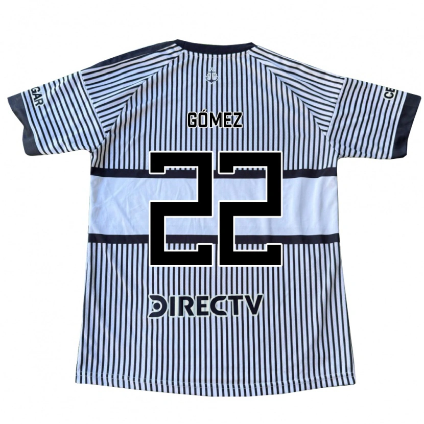 Danxen Damen Luciano Gómez #22 Weiß Schwarz Gelb Auswärtstrikot Trikot 2026/27 T-Shirt Österreich