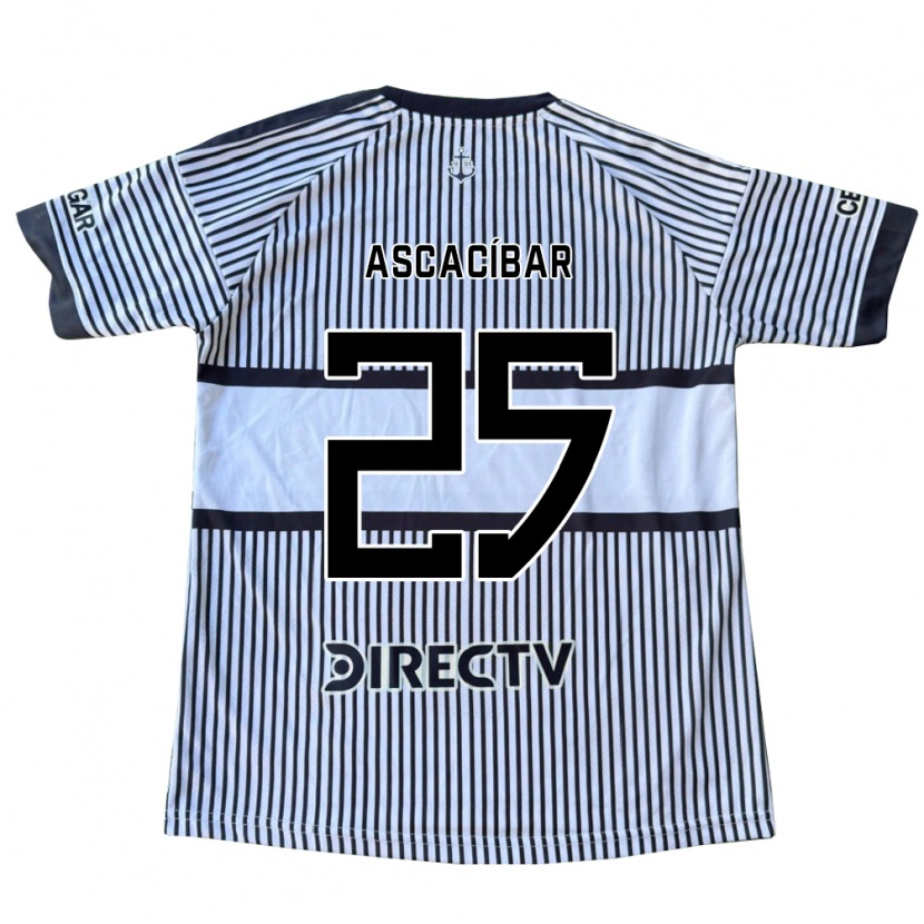 Danxen Damen Santiago Ascacíbar #25 Weiß Schwarz Gelb Auswärtstrikot Trikot 2026/27 T-Shirt Österreich