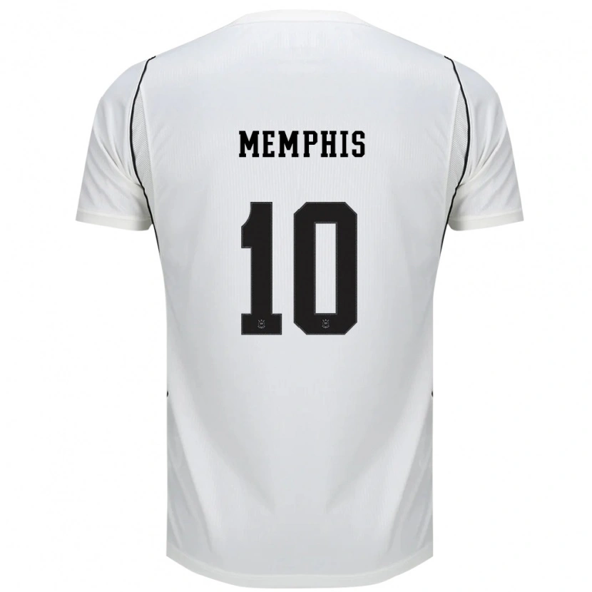 Danxen Damen Memphis Depay #10 Weiß Schwarz Rot Heimtrikot Trikot 2026/27 T-Shirt Österreich