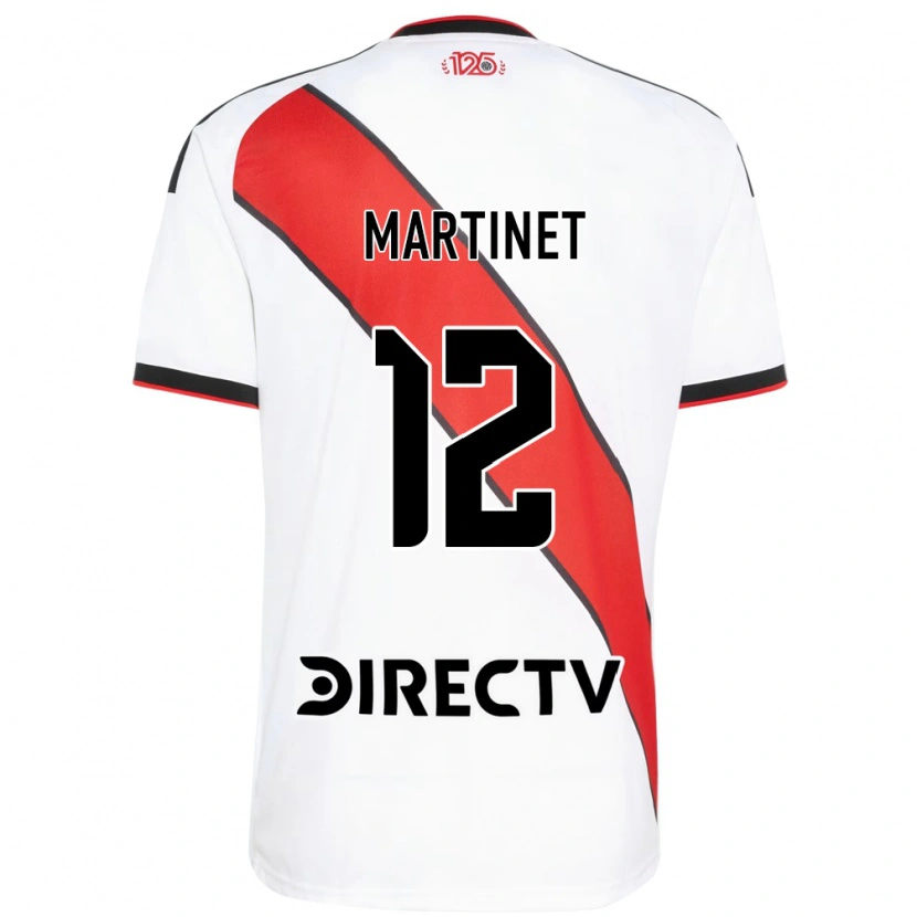 Danxen Kinder Jeremías Martinet #12 Rot Weiß Schwarz Heimtrikot Trikot 2026/27 T-Shirt Österreich