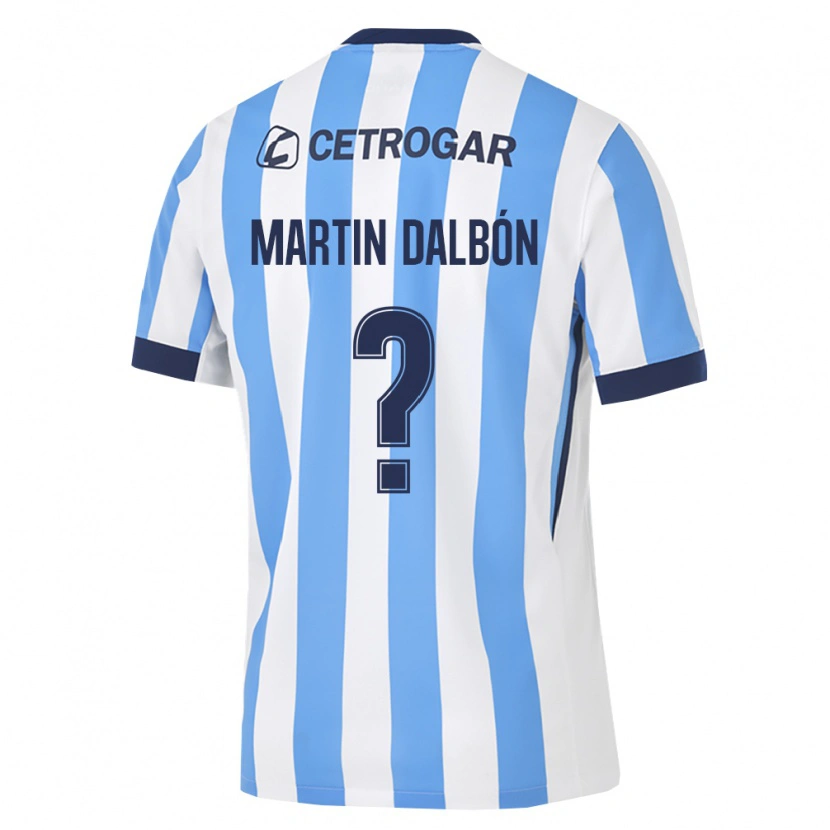 Danxen Kinder Juan Martin Dalbón #0 Hellblau Weiß Schwarz Heimtrikot Trikot 2026/27 T-Shirt Österreich
