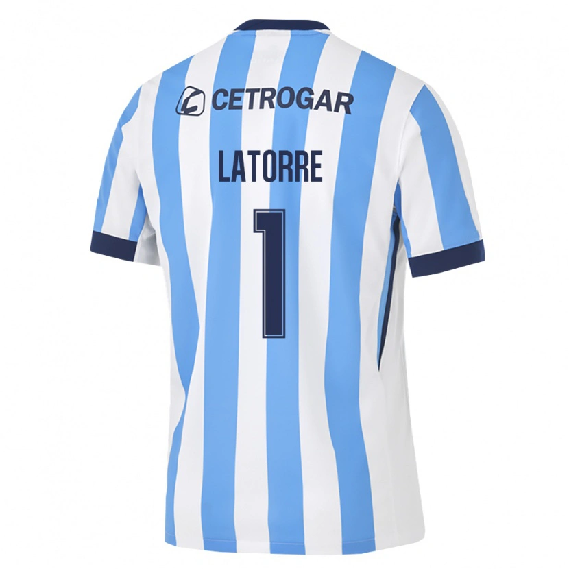 Danxen Kinder Lucio Latorre #1 Hellblau Weiß Schwarz Heimtrikot Trikot 2026/27 T-Shirt Österreich