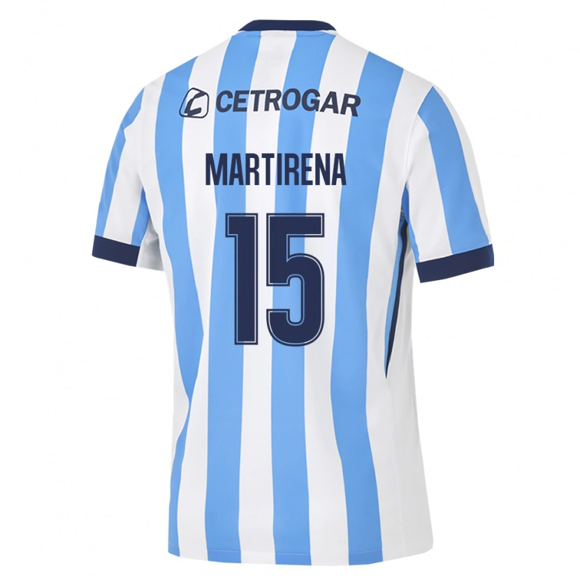 Danxen Kinder Gastón Martirena #15 Hellblau Weiß Schwarz Heimtrikot Trikot 2026/27 T-Shirt Österreich