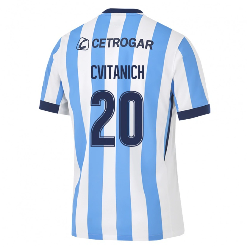 Danxen Kinder Dario Cvitanich #20 Hellblau Weiß Schwarz Heimtrikot Trikot 2026/27 T-Shirt Österreich