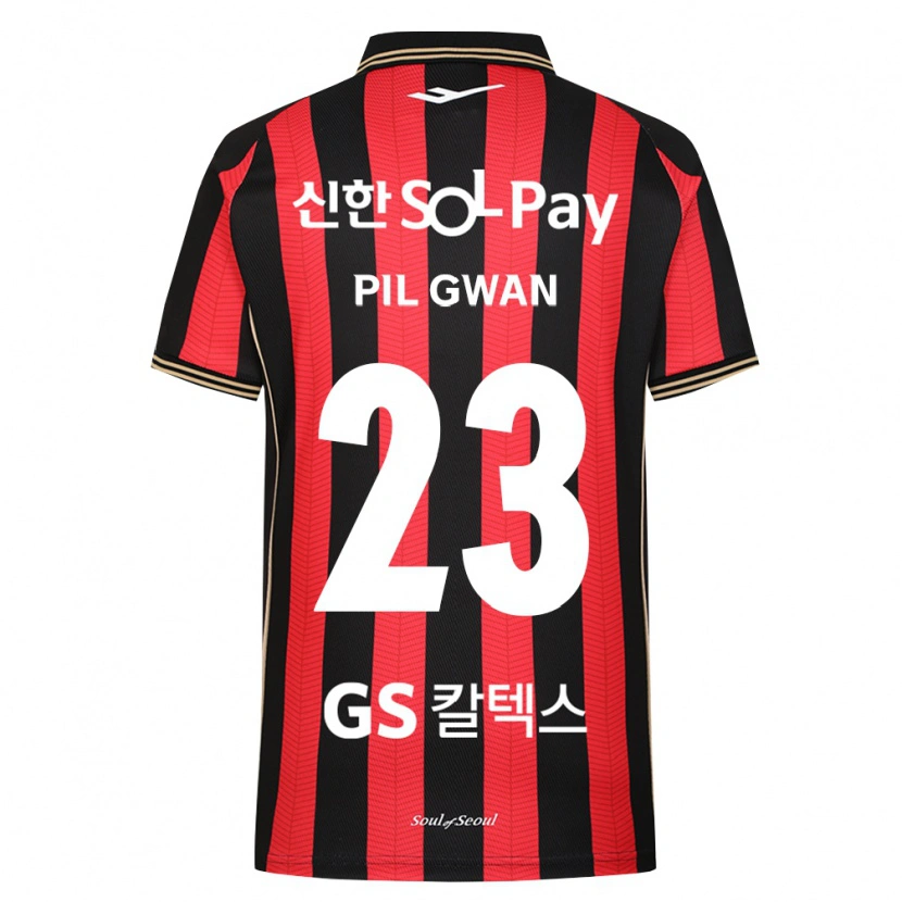 Danxen Kinder Pil-Gwan Ko #23 Rot Weiß Schwarz Heimtrikot Trikot 2026/27 T-Shirt Österreich