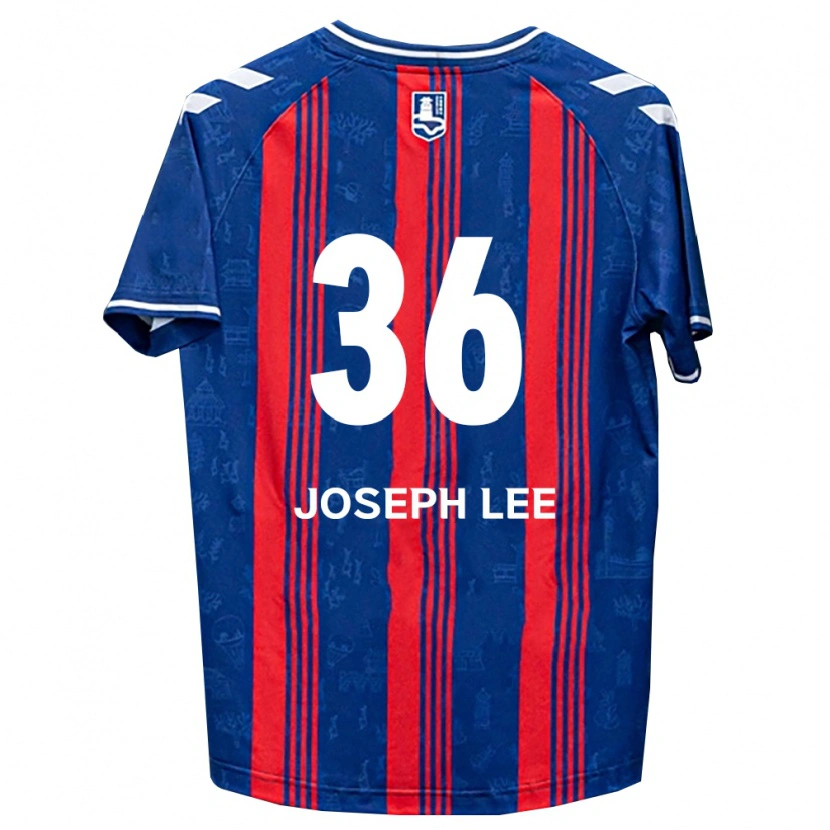 Danxen Kinder Joseph Lee #36 Blau Rot Weiß Heimtrikot Trikot 2026/27 T-Shirt Österreich