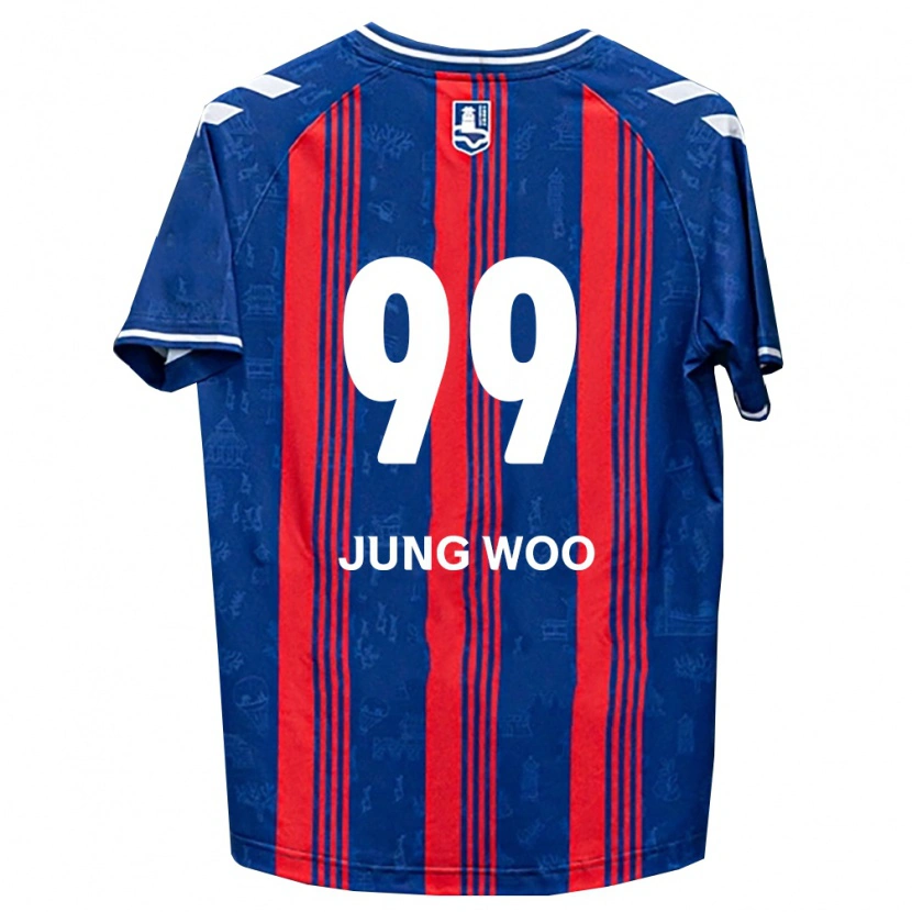 Danxen Kinder Jung-Woo Ha #99 Blau Rot Weiß Heimtrikot Trikot 2026/27 T-Shirt Österreich