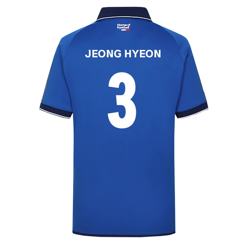 Danxen Kinder Jeong-Hyeon Kim #3 Königsblau Weiß Rot Heimtrikot Trikot 2026/27 T-Shirt Österreich