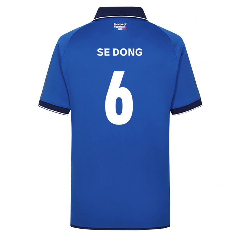 Danxen Kinder Se-Dong Chang #6 Königsblau Weiß Rot Heimtrikot Trikot 2026/27 T-Shirt Österreich