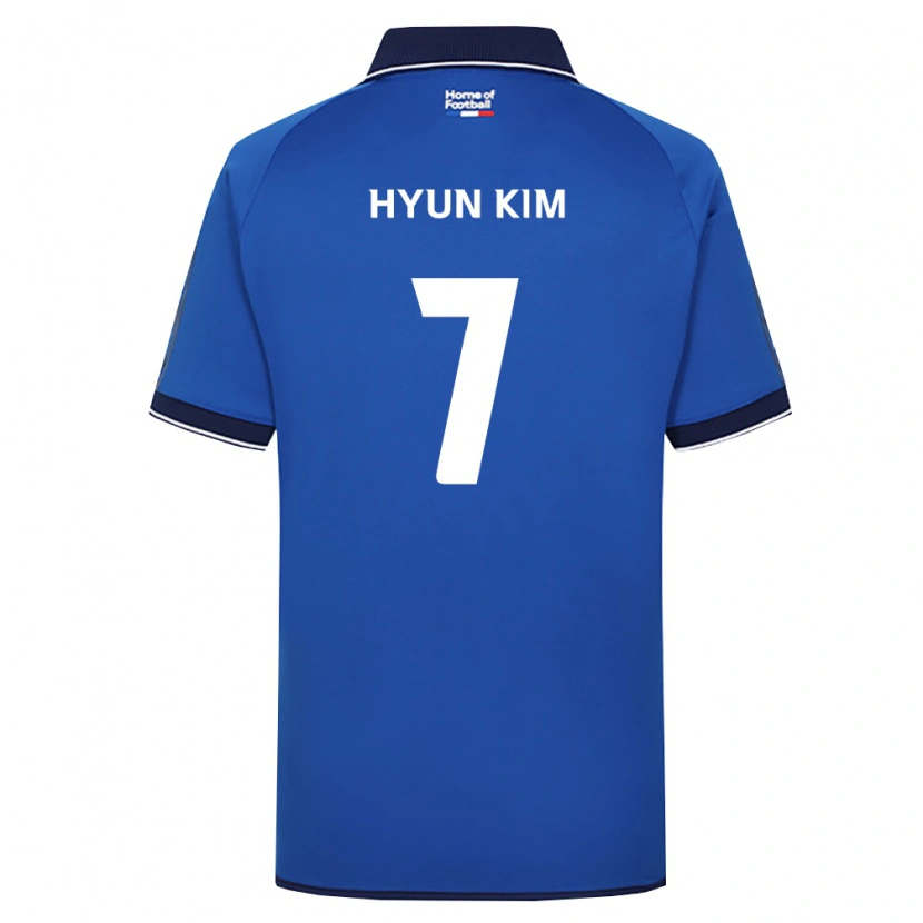 Danxen Kinder Hyun Kim #7 Königsblau Weiß Rot Heimtrikot Trikot 2026/27 T-Shirt Österreich