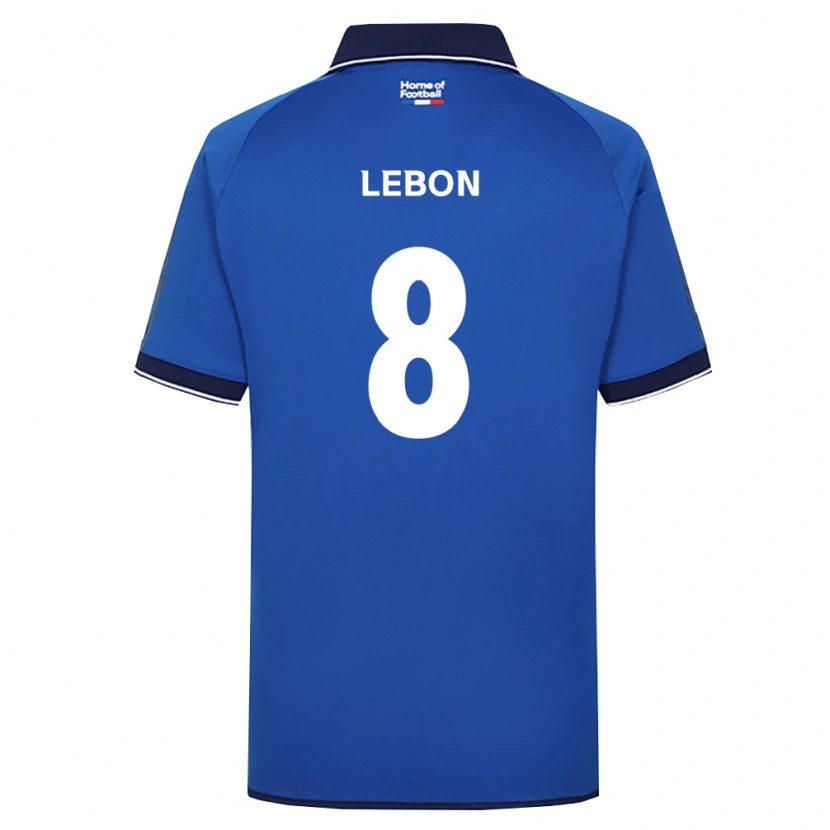 Danxen Kinder Keelan Lebon #8 Königsblau Weiß Rot Heimtrikot Trikot 2026/27 T-Shirt Österreich