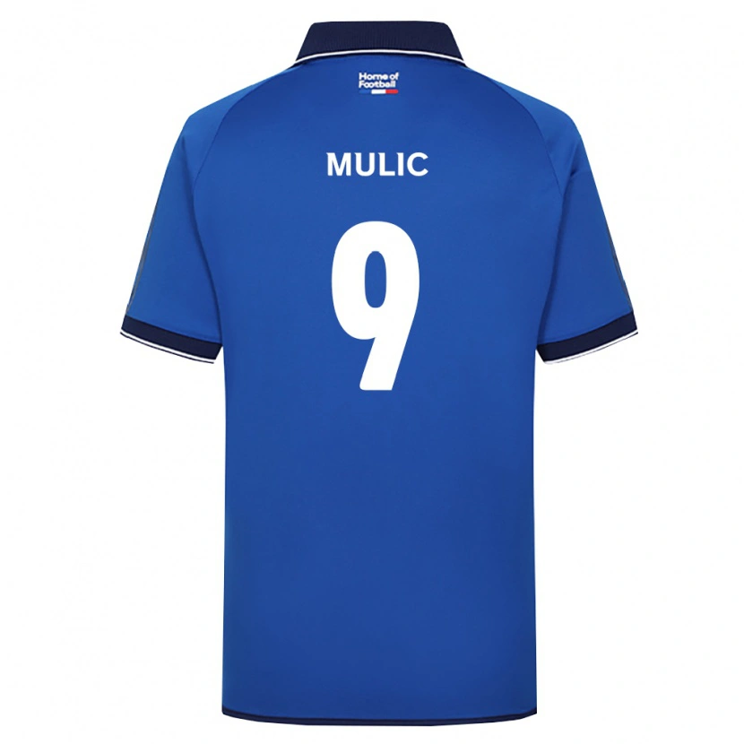 Danxen Kinder Fejsal Mulic #9 Königsblau Weiß Rot Heimtrikot Trikot 2026/27 T-Shirt Österreich