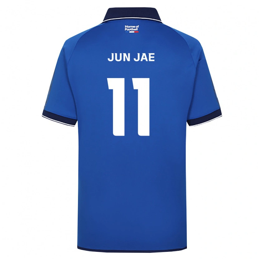 Danxen Kinder Jun-Jae Lee #11 Königsblau Weiß Rot Heimtrikot Trikot 2026/27 T-Shirt Österreich