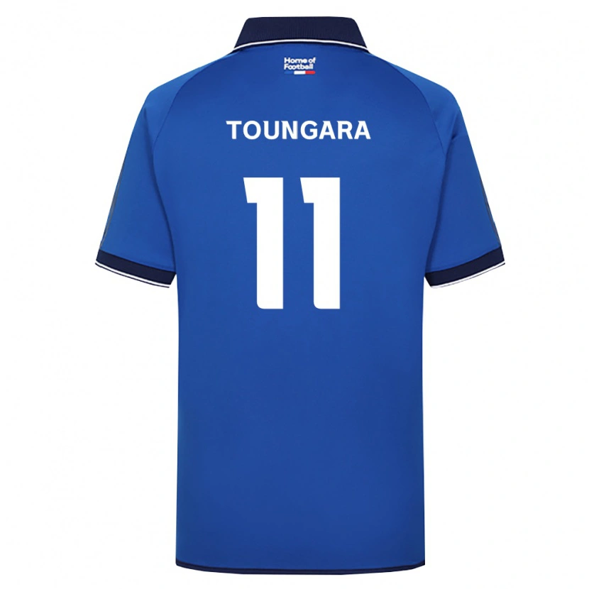 Danxen Kinder Aboubacar Toungara #11 Königsblau Weiß Rot Heimtrikot Trikot 2026/27 T-Shirt Österreich