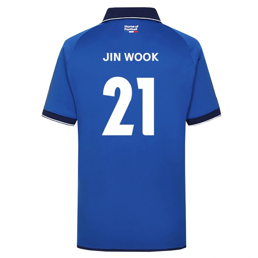 Danxen Kinder Jin-Wook Yoo #21 Königsblau Weiß Rot Heimtrikot Trikot 2026/27 T-Shirt Österreich