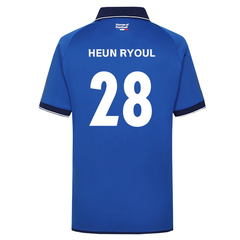 Danxen Kinder Heun-Ryoul Lee #28 Königsblau Weiß Rot Heimtrikot Trikot 2026/27 T-Shirt Österreich