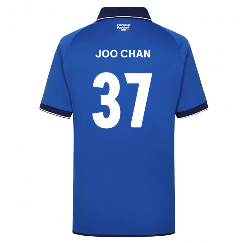 Danxen Kinder Joo-Chan Kim #37 Königsblau Weiß Rot Heimtrikot Trikot 2026/27 T-Shirt Österreich