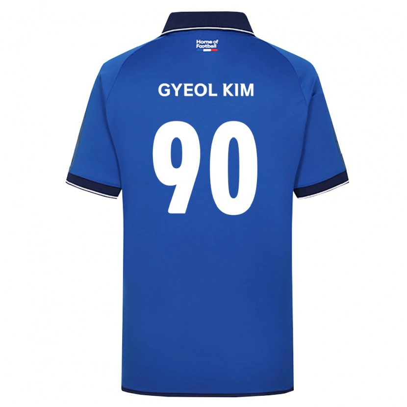Danxen Kinder Gyeol Kim #90 Königsblau Weiß Rot Heimtrikot Trikot 2026/27 T-Shirt Österreich