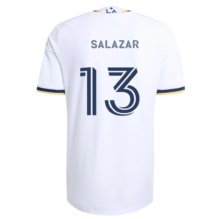 Danxen Kinder Giovanni Salazar #13 Blau Gelb Und Weiß Heimtrikot Trikot 2026/27 T-Shirt Österreich