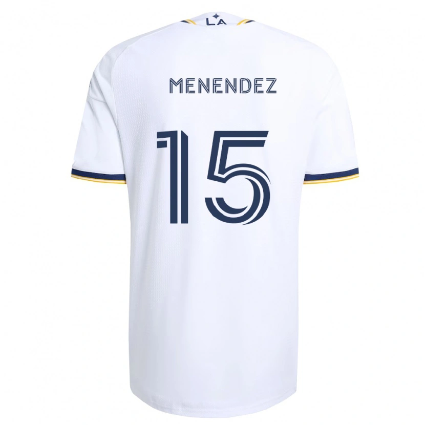 Danxen Kinder Alexsander Menendez #15 Blau Gelb Und Weiß Heimtrikot Trikot 2026/27 T-Shirt Österreich