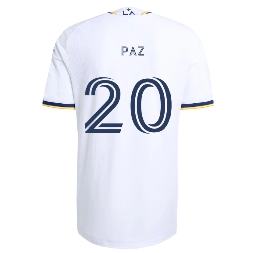 Danxen Kinder Jaiden Paz #20 Blau Gelb Und Weiß Heimtrikot Trikot 2026/27 T-Shirt Österreich