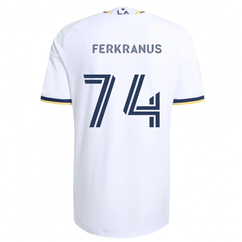 Danxen Kinder Marcus Ferkranus #74 Blau Gelb Und Weiß Heimtrikot Trikot 2026/27 T-Shirt Österreich