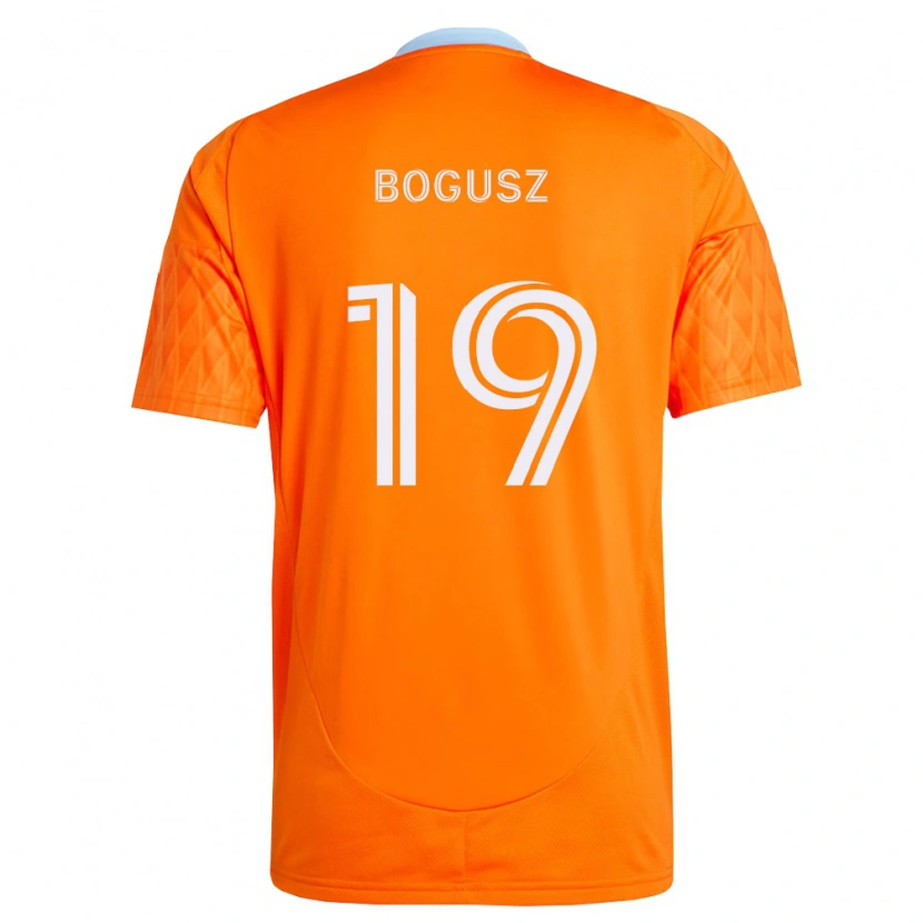 Danxen Kinder Mateusz Bogusz #19 Orange Weiß Heimtrikot Trikot 2026/27 T-Shirt Österreich