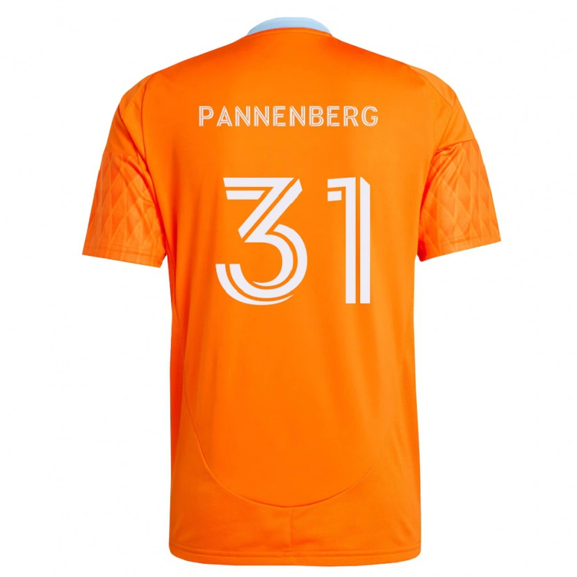 Danxen Kinder Andrew Pannenberg #31 Orange Weiß Heimtrikot Trikot 2026/27 T-Shirt Österreich