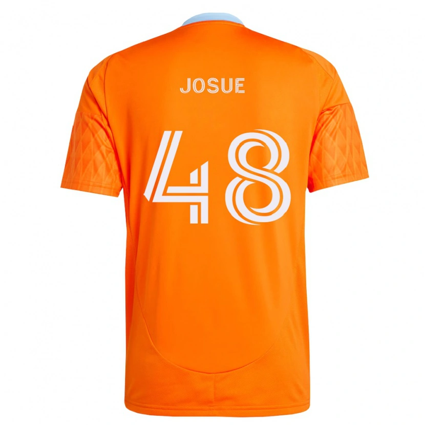 Danxen Kinder Josué #48 Orange Weiß Heimtrikot Trikot 2026/27 T-Shirt Österreich
