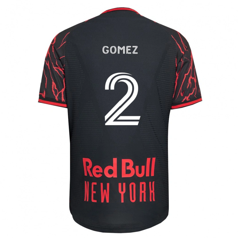 Danxen Kinder Álex Gómez #2 Rot Schwarz Weiß Heimtrikot Trikot 2026/27 T-Shirt Österreich