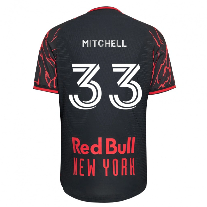 Danxen Kinder Roald Mitchell #33 Rot Schwarz Weiß Heimtrikot Trikot 2026/27 T-Shirt Österreich