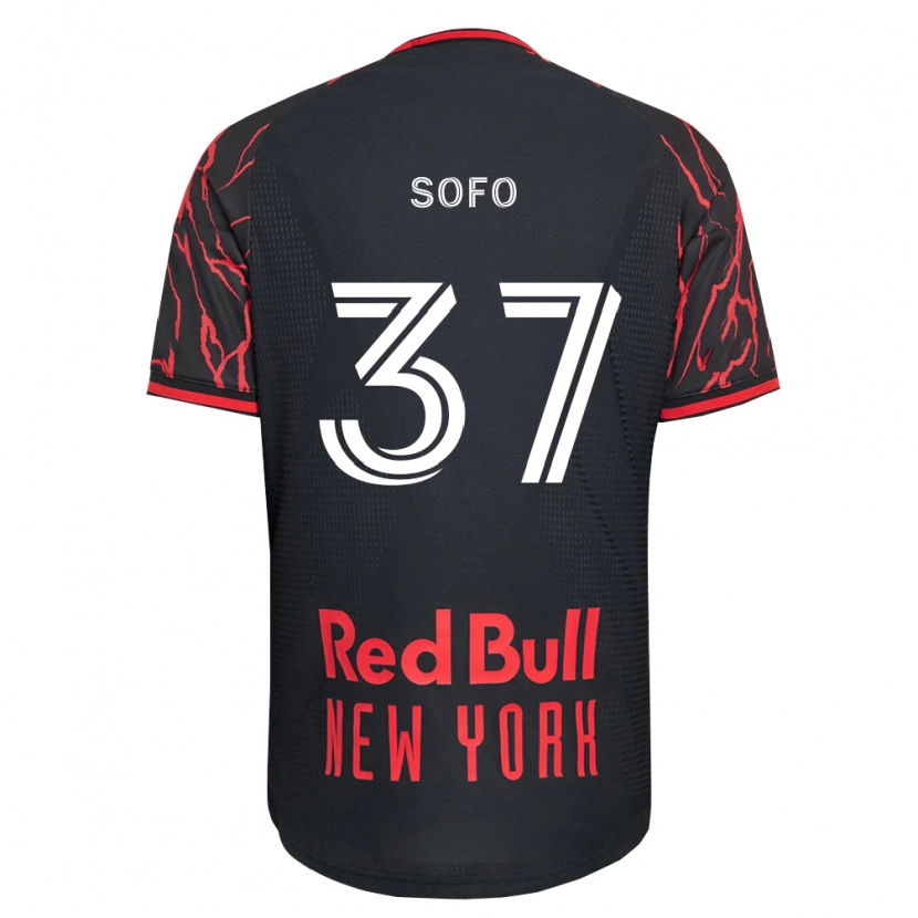 Danxen Kinder Mohammed Sofo #37 Rot Schwarz Weiß Heimtrikot Trikot 2026/27 T-Shirt Österreich