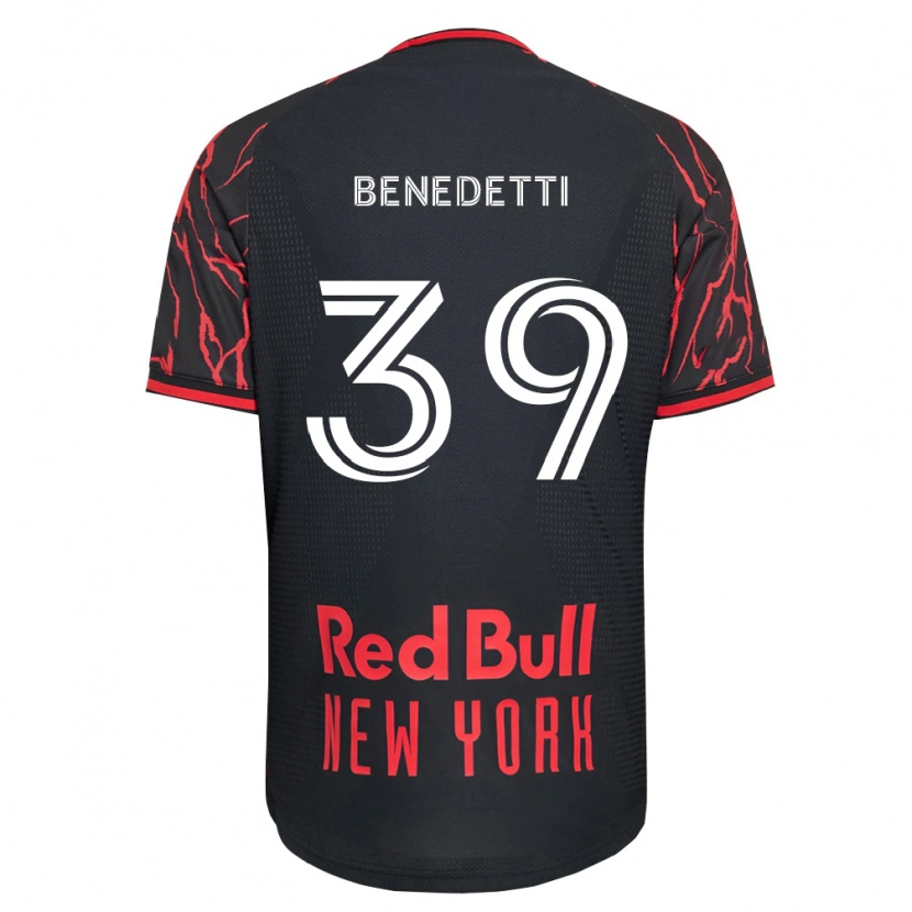 Danxen Kinder Nehuén Benedetti #39 Rot Schwarz Weiß Heimtrikot Trikot 2026/27 T-Shirt Österreich