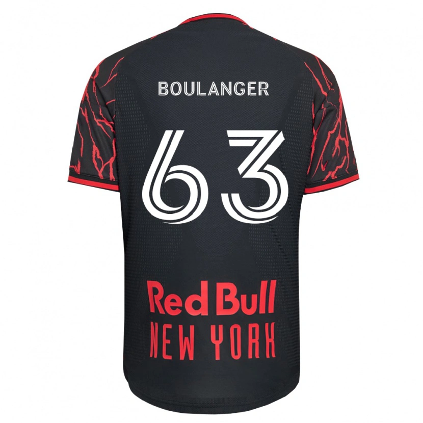 Danxen Kinder Brady Boulanger #63 Rot Schwarz Weiß Heimtrikot Trikot 2026/27 T-Shirt Österreich