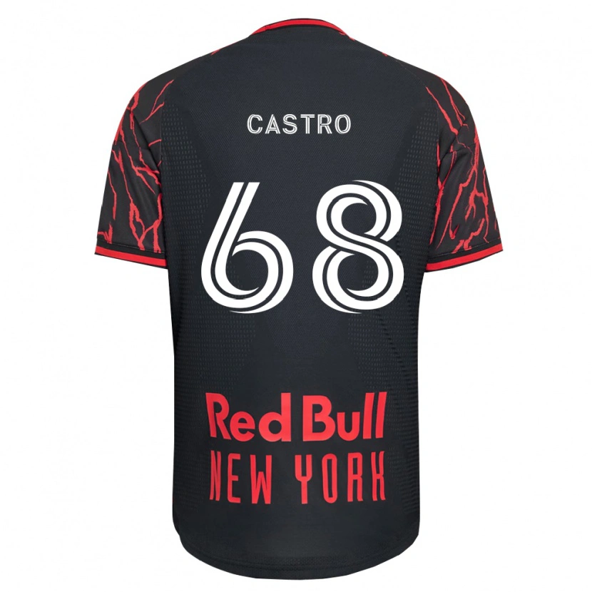 Danxen Kinder Bradley Castro #68 Rot Schwarz Weiß Heimtrikot Trikot 2026/27 T-Shirt Österreich
