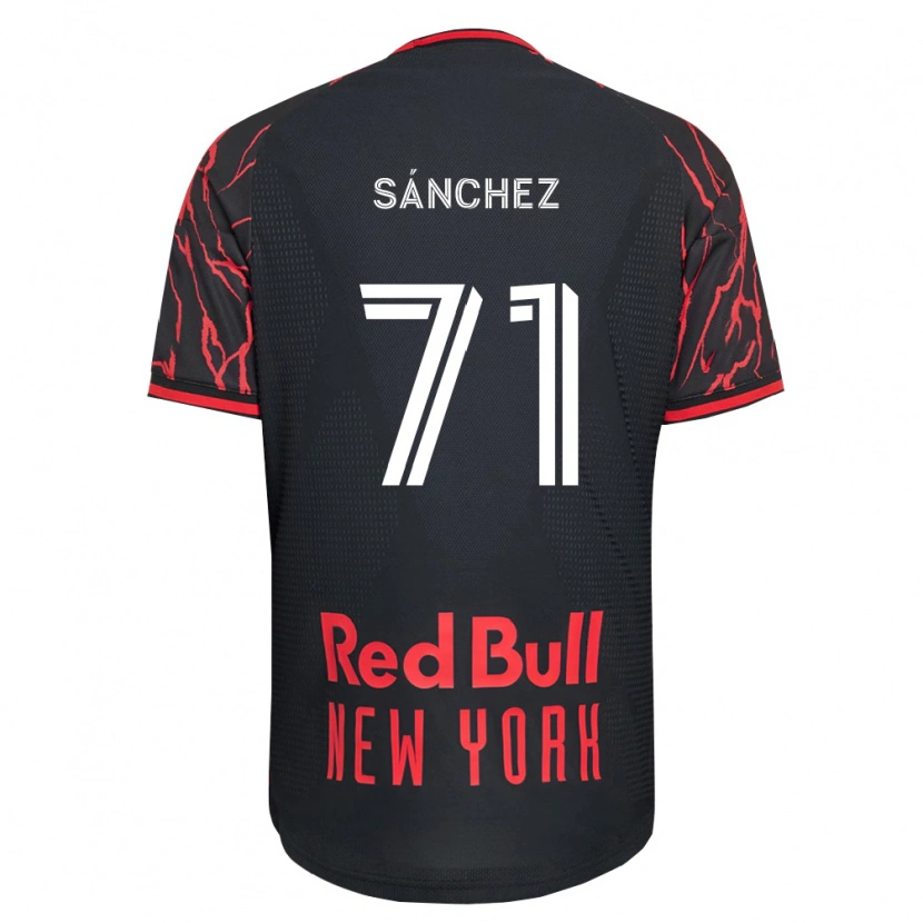 Danxen Kinder Aimar Sánchez #71 Rot Schwarz Weiß Heimtrikot Trikot 2026/27 T-Shirt Österreich