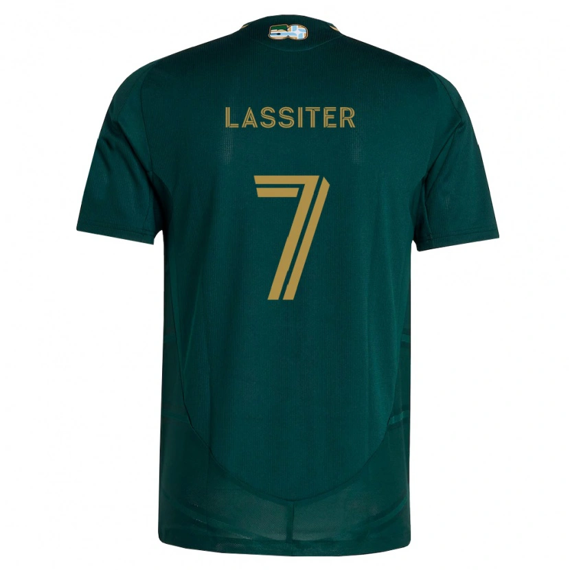 Danxen Kinder Ariel Lassiter #7 Dunkelgrün Braun Heimtrikot Trikot 2026/27 T-Shirt Österreich