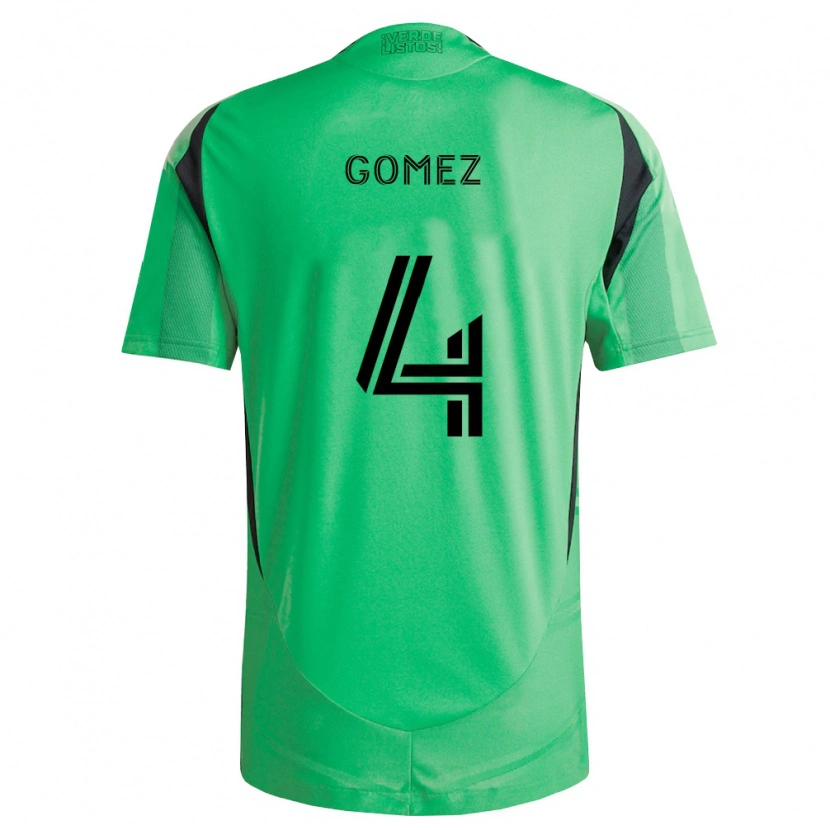 Danxen Kinder Antonio Gomez #4 Smaragdgrün Schwarz Heimtrikot Trikot 2026/27 T-Shirt Österreich