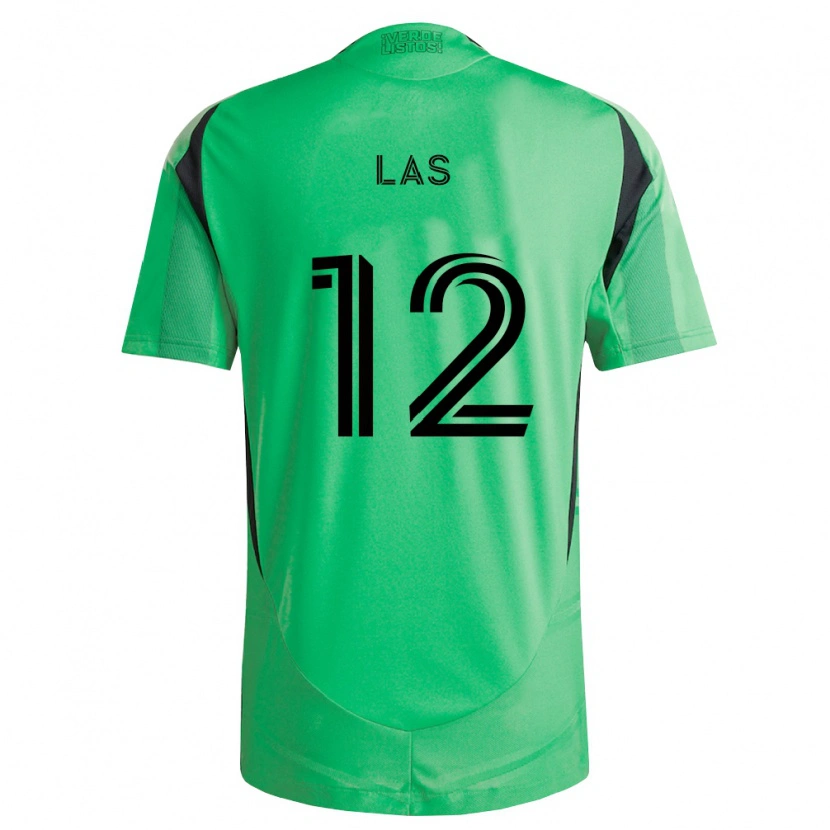 Danxen Kinder Damian Las #12 Smaragdgrün Schwarz Heimtrikot Trikot 2026/27 T-Shirt Österreich