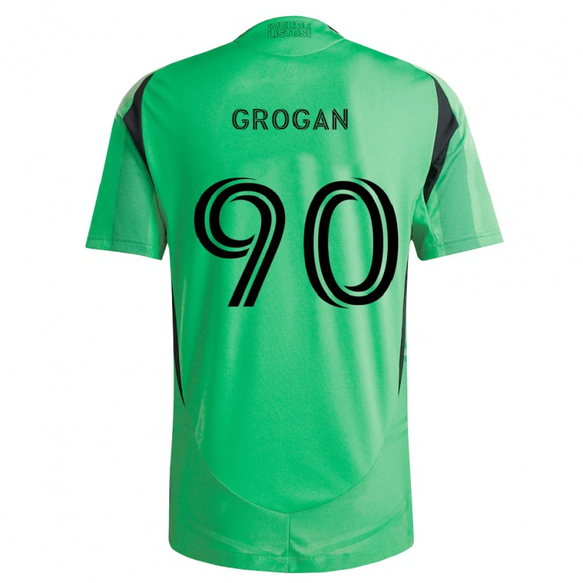 Danxen Kinder Peter Grogan #90 Smaragdgrün Schwarz Heimtrikot Trikot 2026/27 T-Shirt Österreich