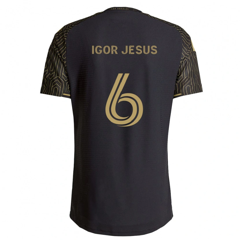 Danxen Kinder Igor Jesus #6 Braun Schwarz Heimtrikot Trikot 2026/27 T-Shirt Österreich