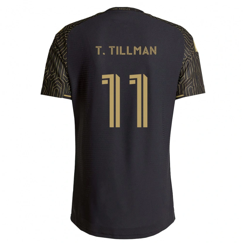 Danxen Kinder Timothy Tillman #11 Braun Schwarz Heimtrikot Trikot 2026/27 T-Shirt Österreich