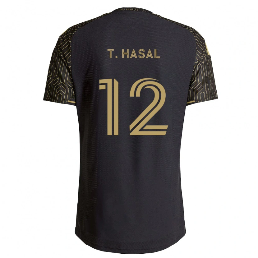 Danxen Kinder Thomas Hasal #12 Braun Schwarz Heimtrikot Trikot 2026/27 T-Shirt Österreich